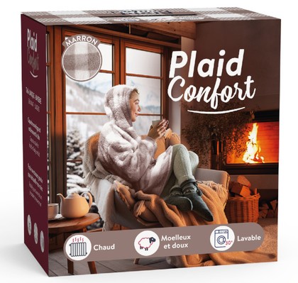 Plaid Comfort béžový